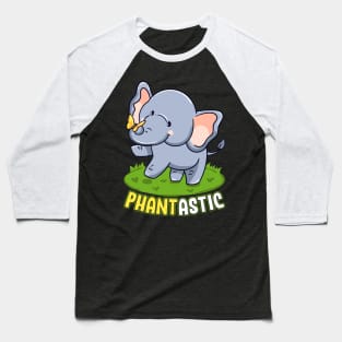 Phantastic Cute Animal Elephant Lovers Tee Elephant Lovey Baseball T-Shirt